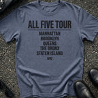 All Five Tour T-Shirt