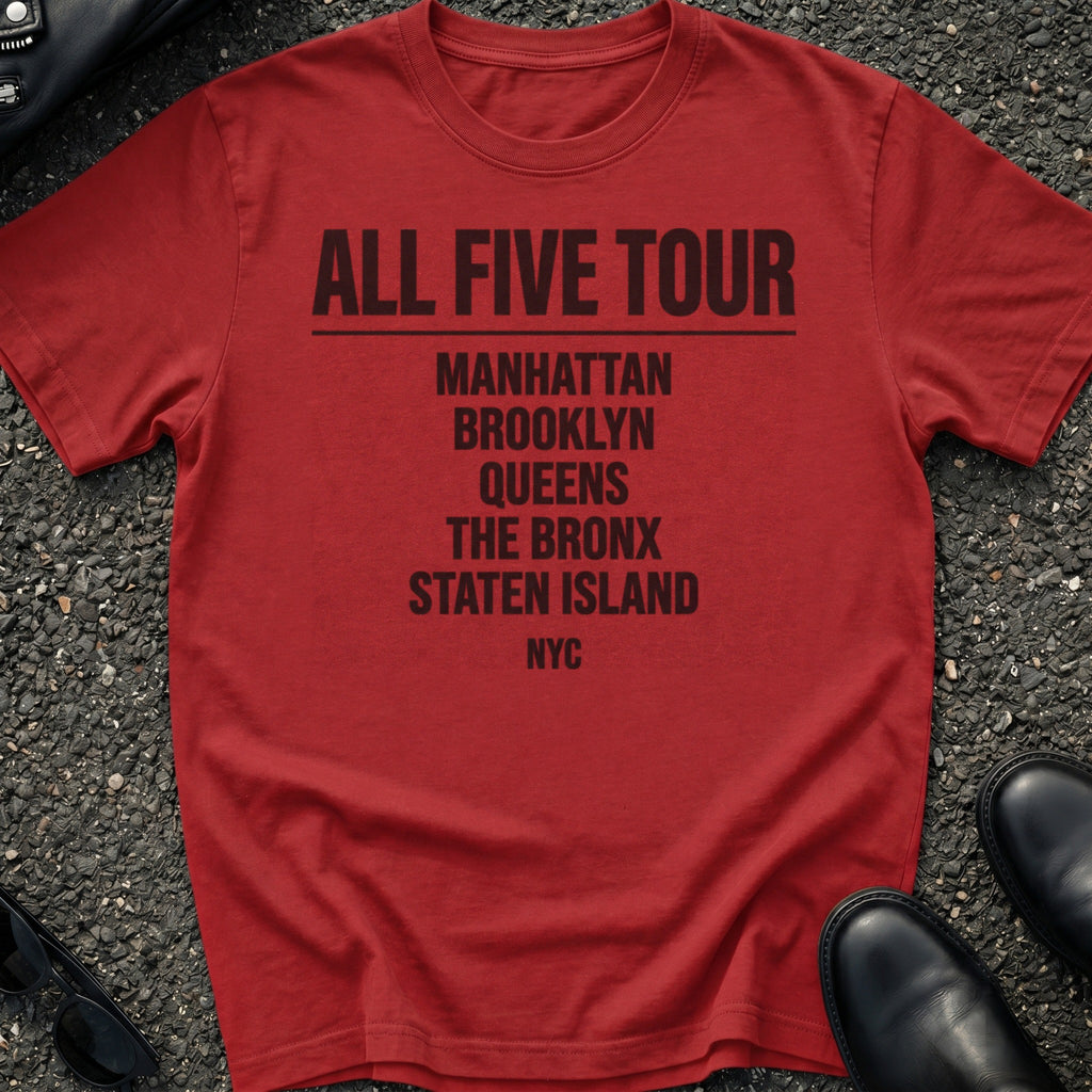 All Five Tour T-Shirt