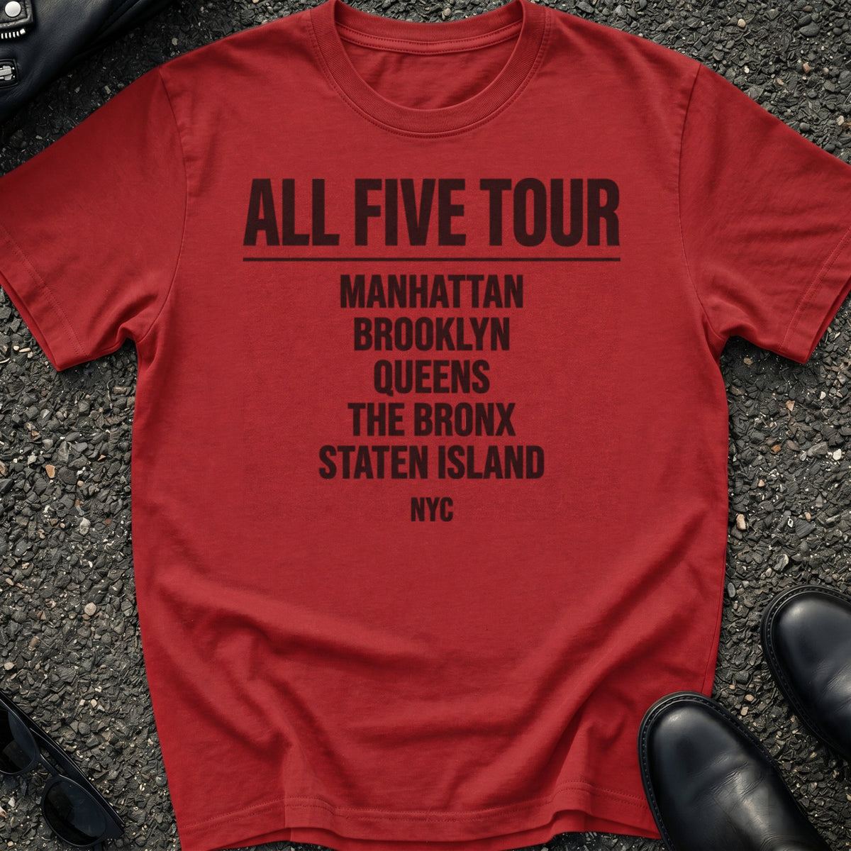All Five Tour T-Shirt