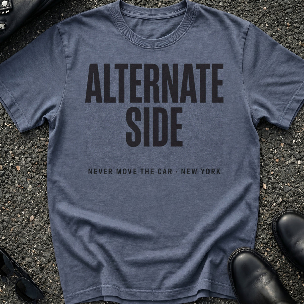 Alternate Side Type T-Shirt