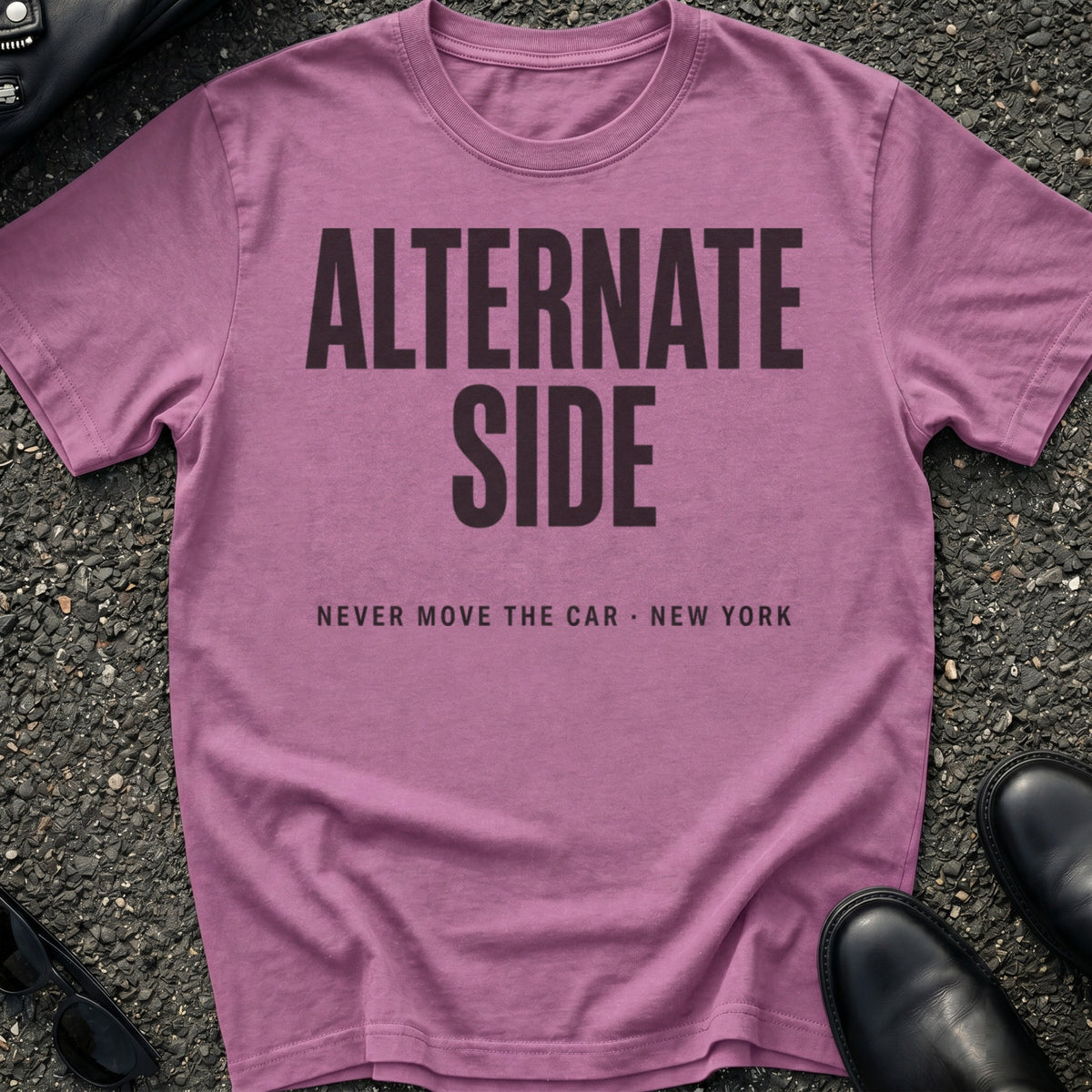 Alternate Side Type T-Shirt