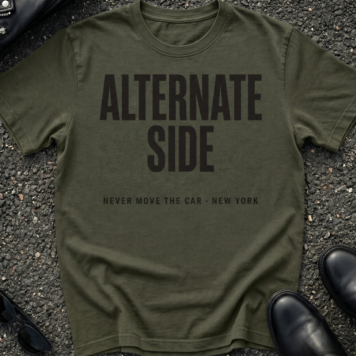 Alternate Side Type T-Shirt