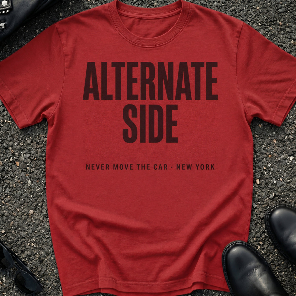 Alternate Side Type T-Shirt