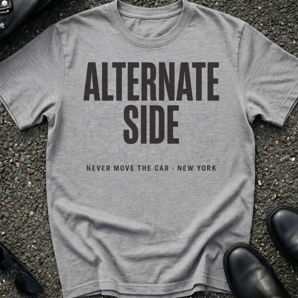 Alternate Side Type T-Shirt