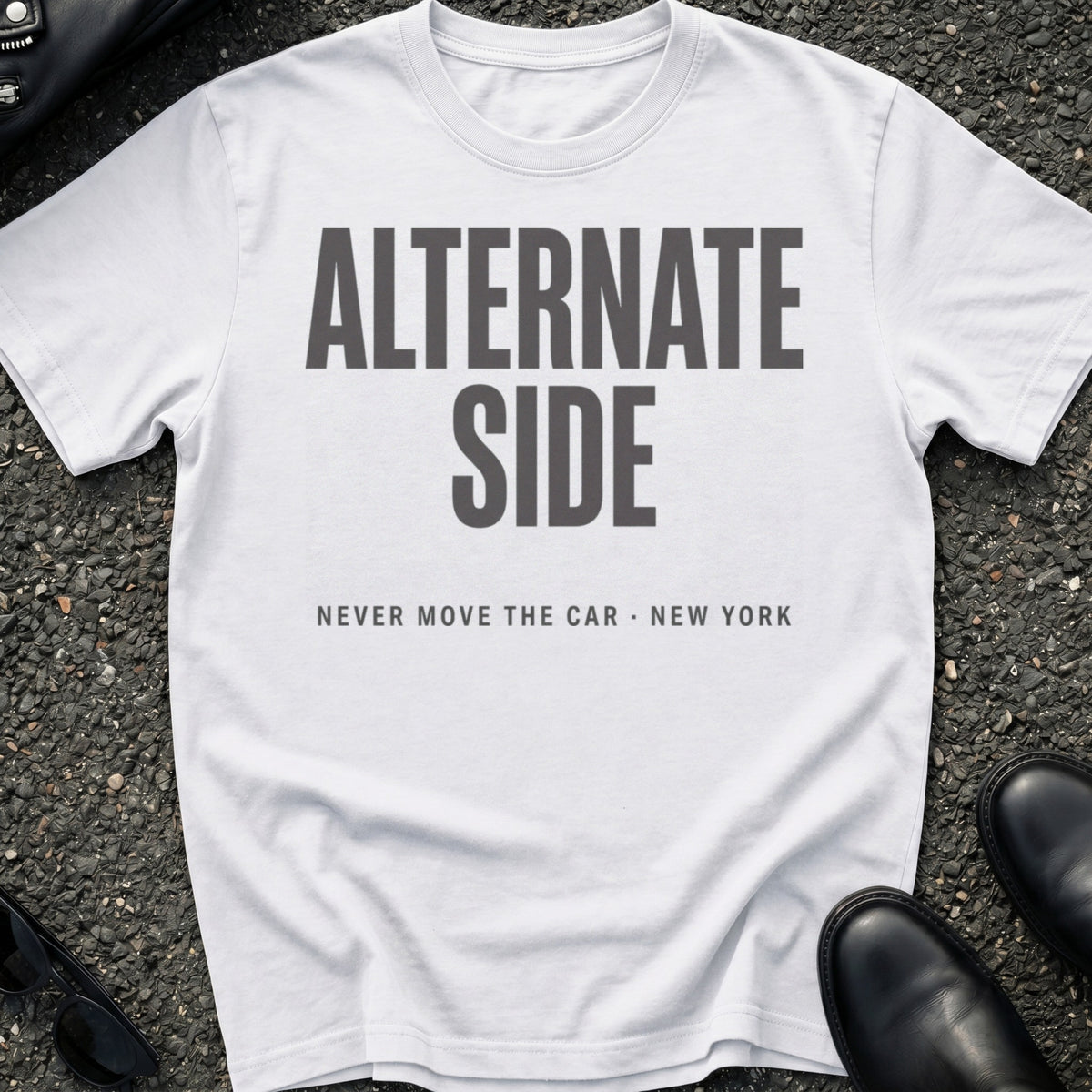 Alternate Side Type T-Shirt