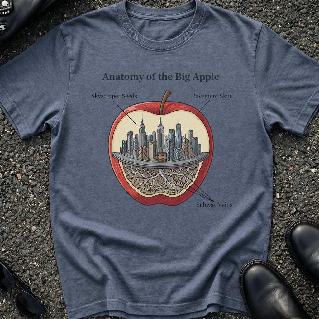 Anatomy of The Big Apple T-Shirt