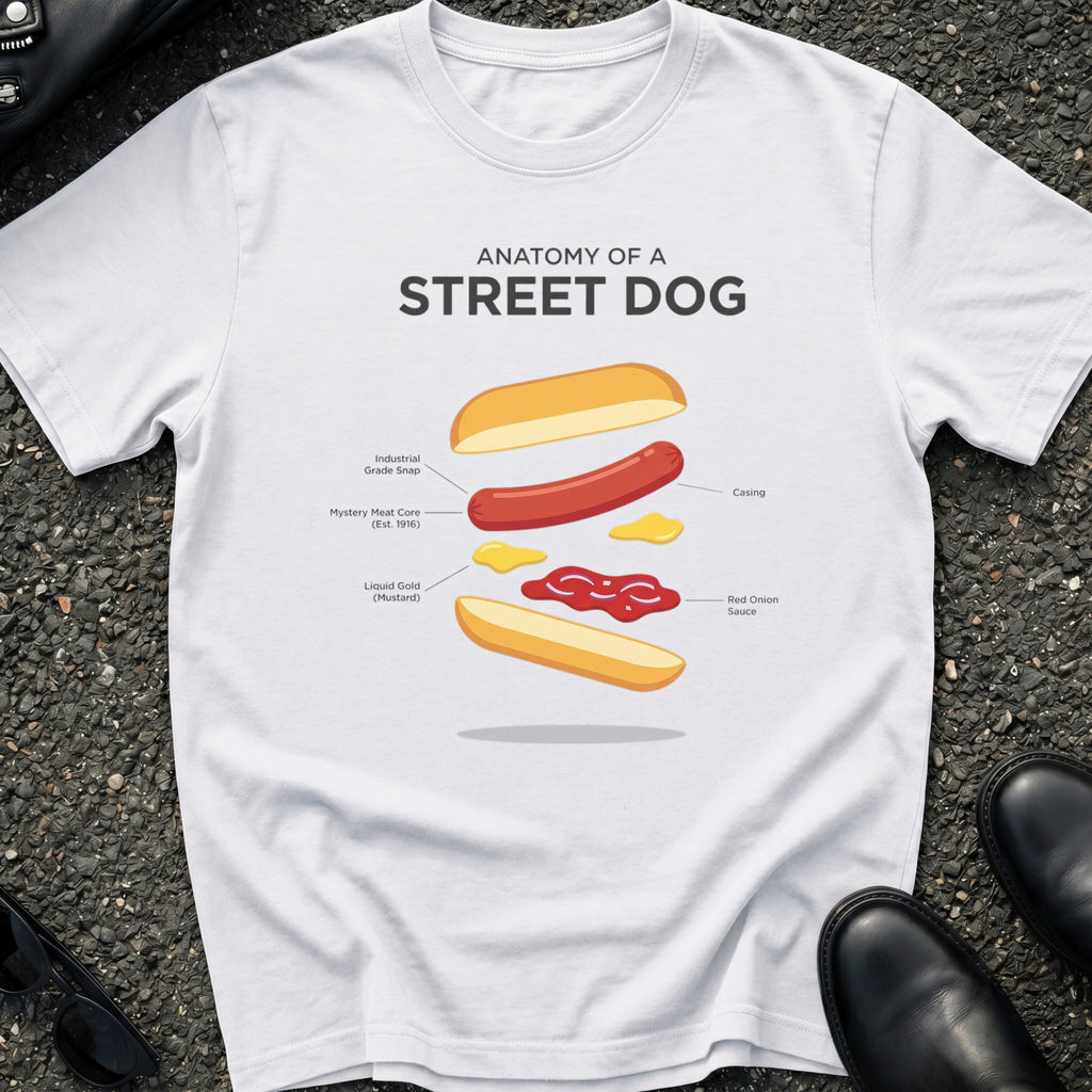 Anatomy of a Street Dog T-shirt