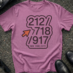 Area Code Stack T-Shirt