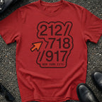 Area Code Stack T-Shirt