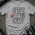 Area Code Stack T-Shirt