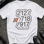 Area Code Stack T-Shirt