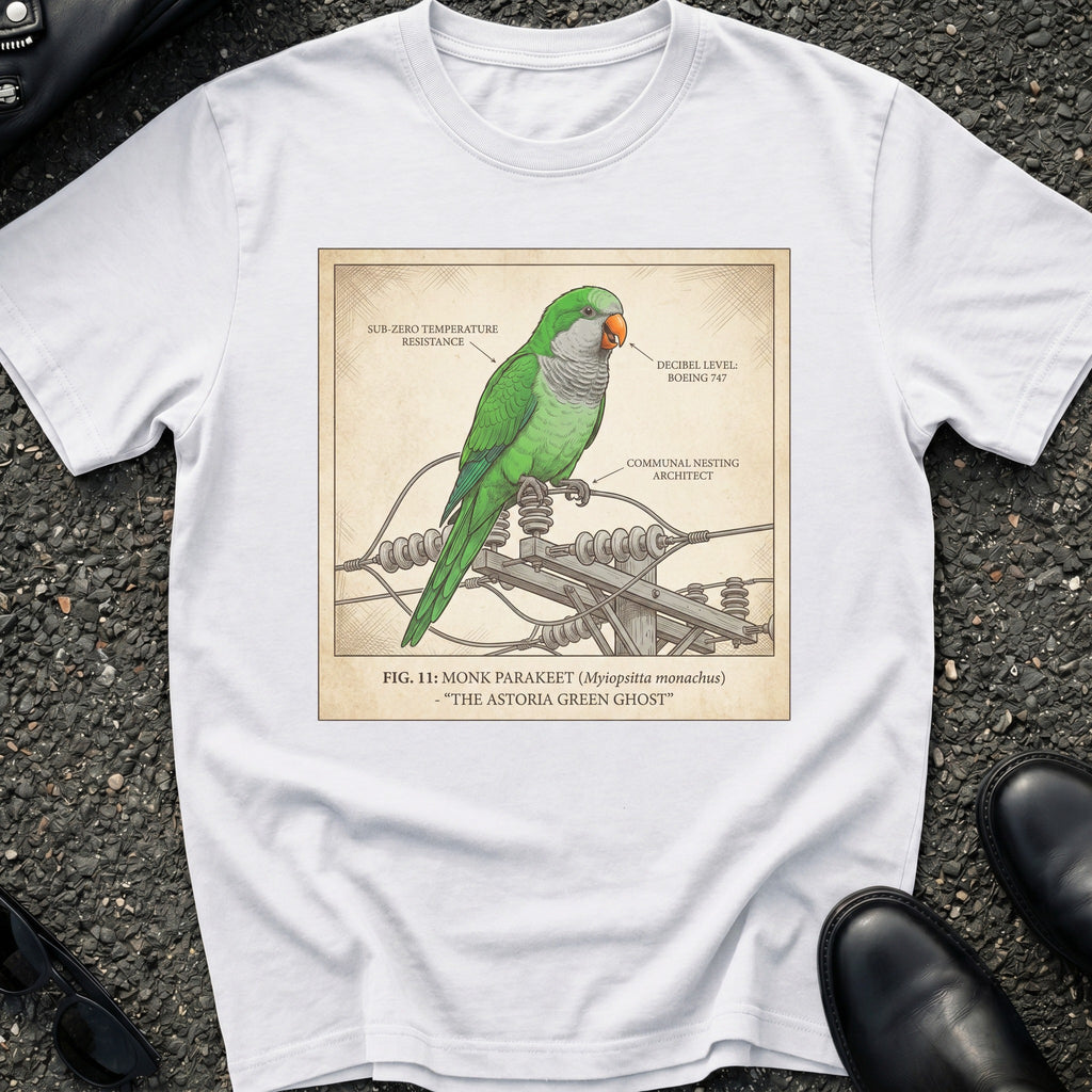 Astoria Green Ghost Electrical Pole T-Shirt