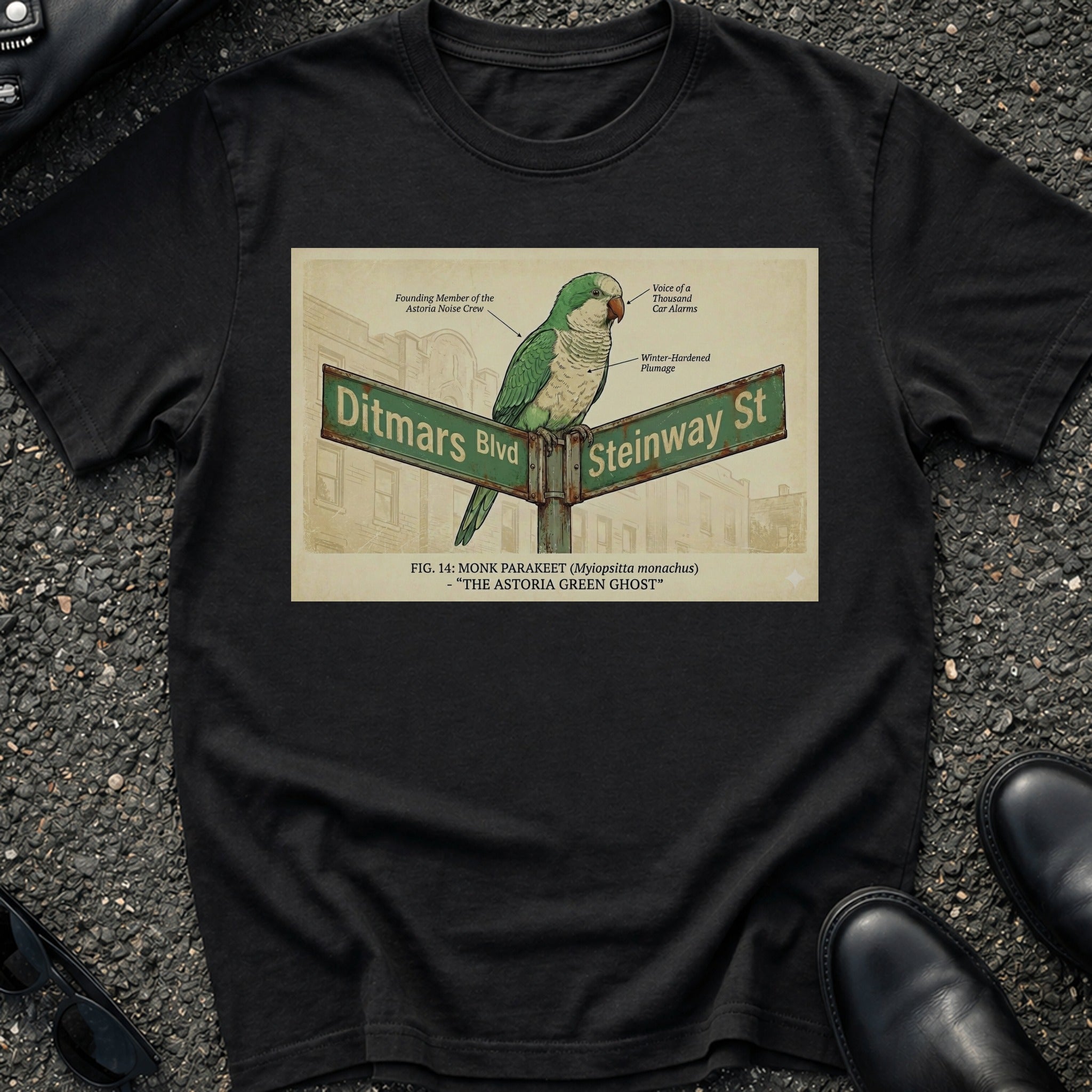 Astoria Green Ghost T-Shirt