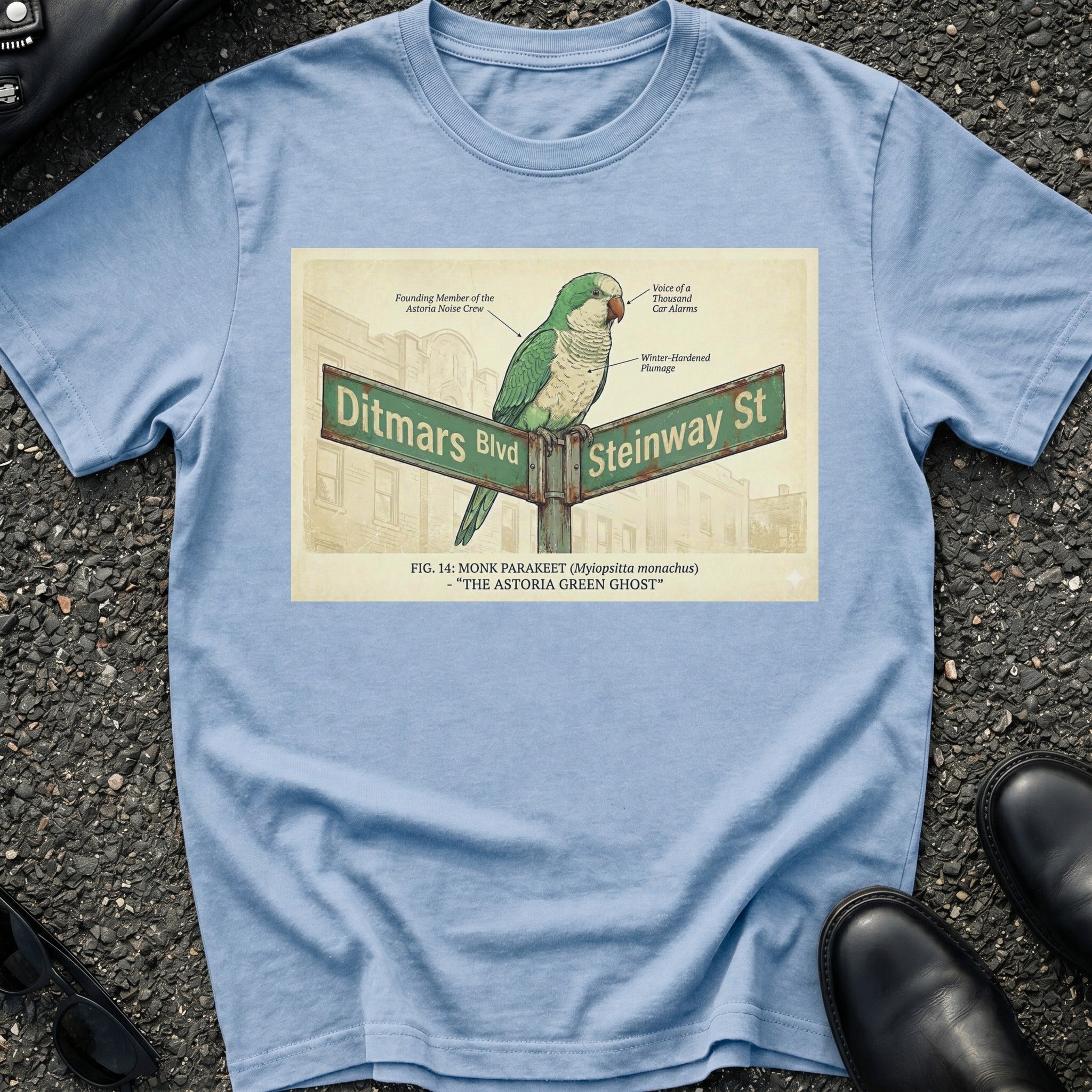 Astoria Green Ghost T-Shirt