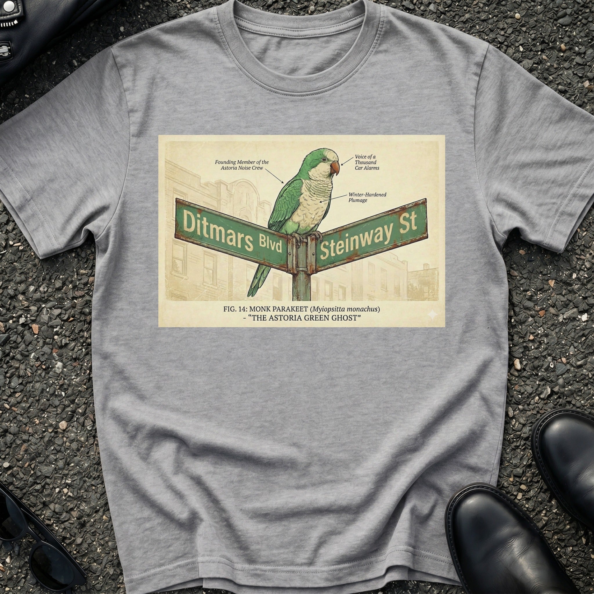 Astoria Green Ghost T-Shirt