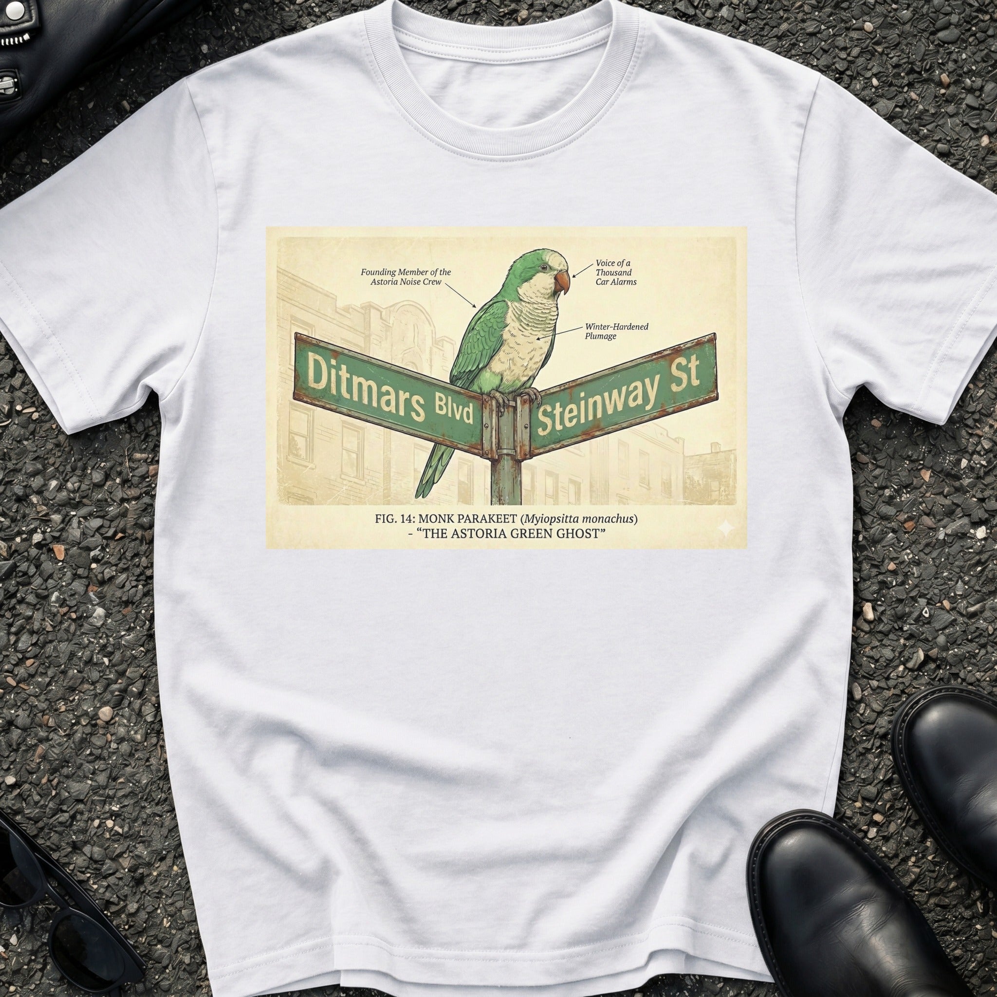 Astoria Green Ghost T-Shirt