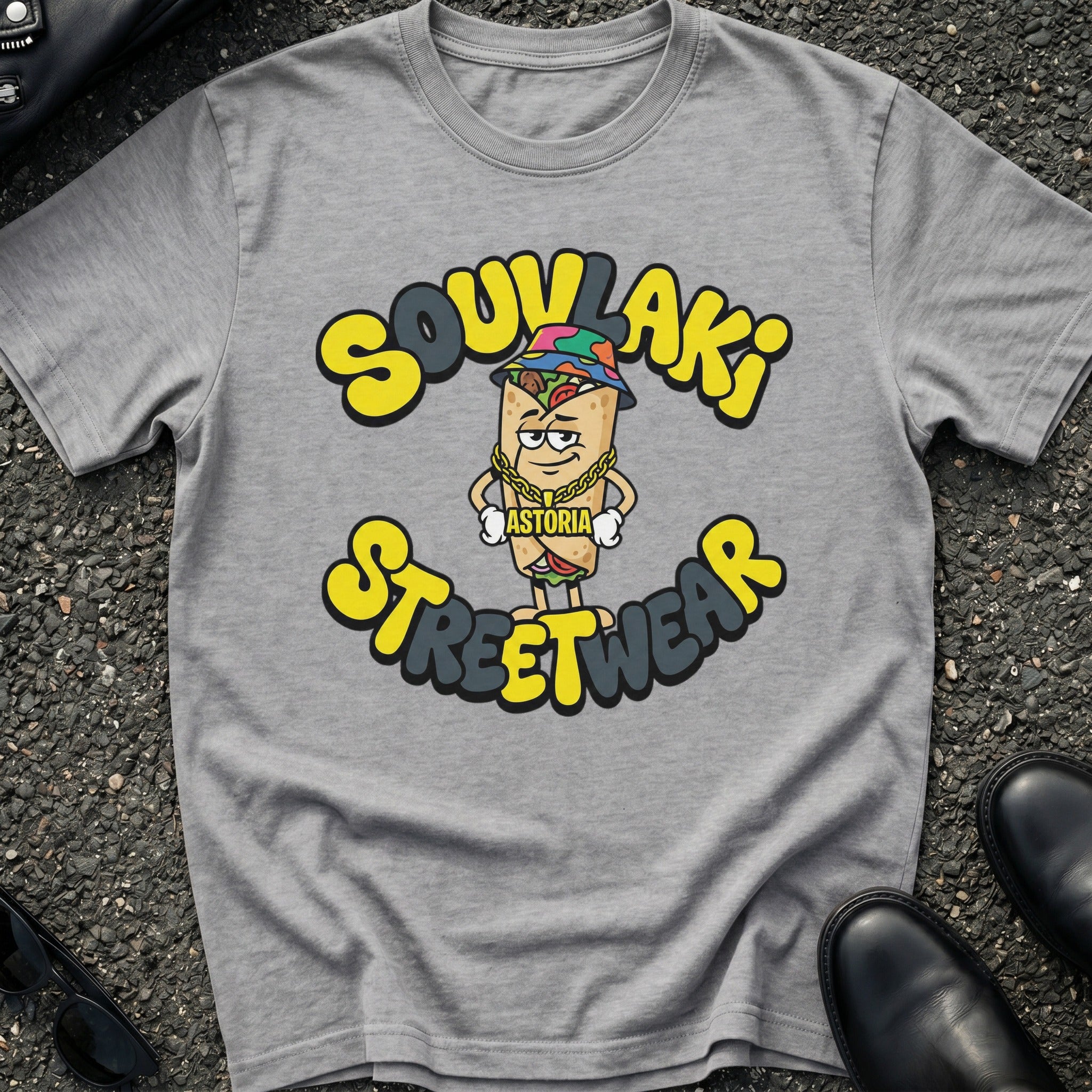 Astoria Souvlaki Streetwear T-Shirt