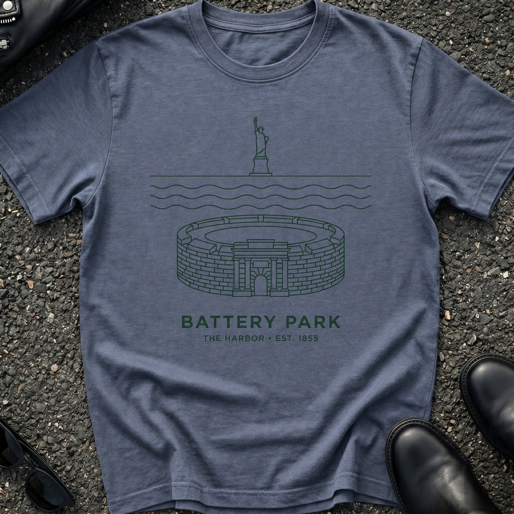Battery Park NY Harbor T-Shirt