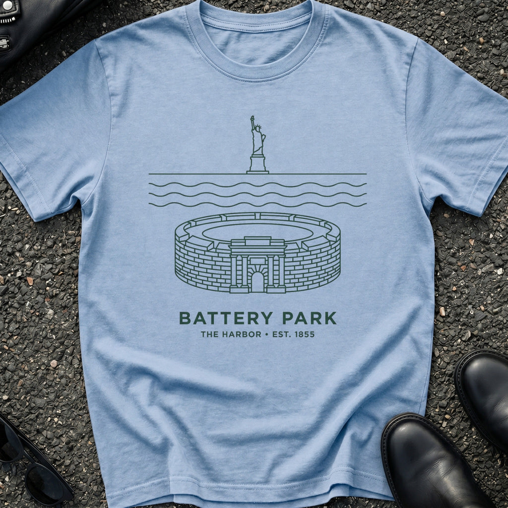 Battery Park NY Harbor T-Shirt