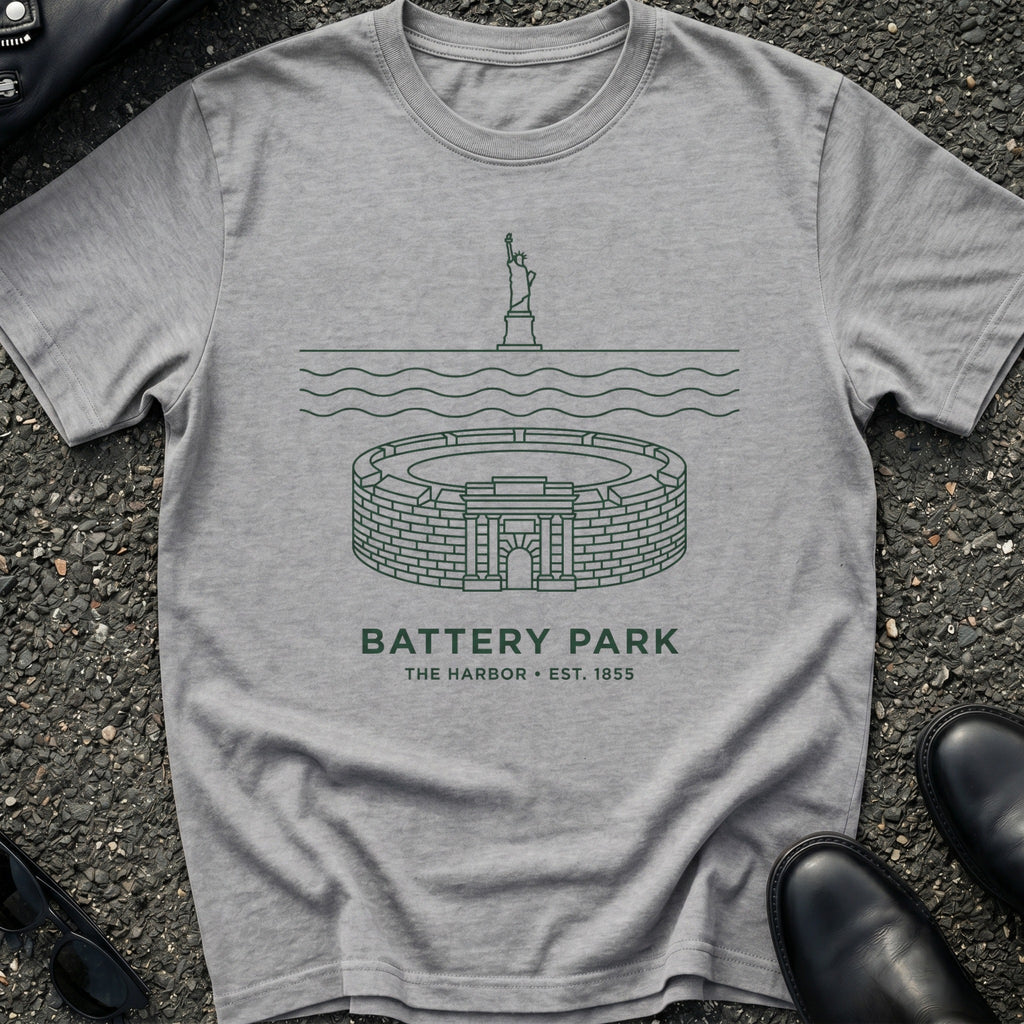 Battery Park NY Harbor T-Shirt