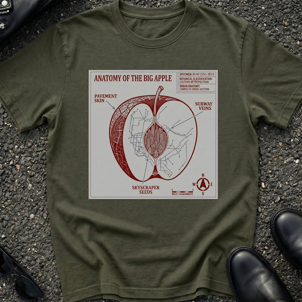 Big Apple Diagram T-Shirt