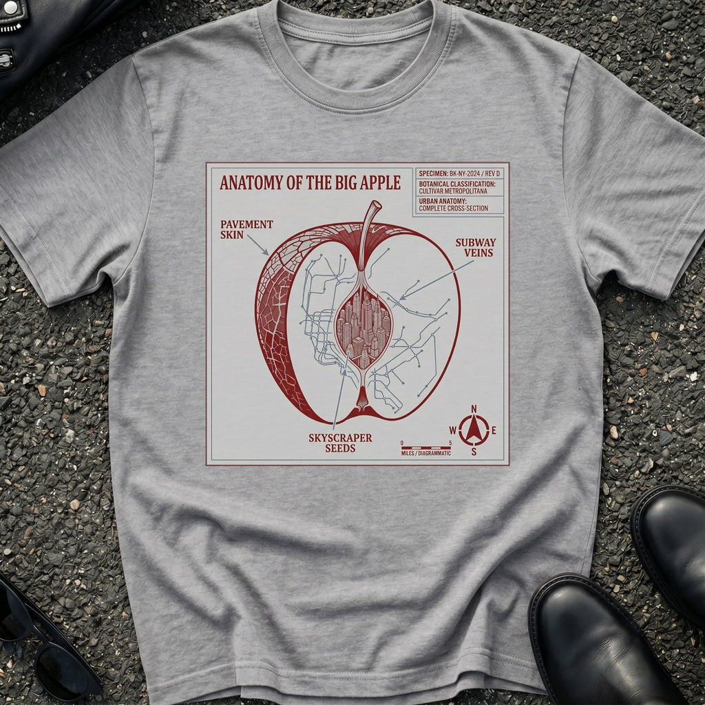 Big Apple Diagram T-Shirt
