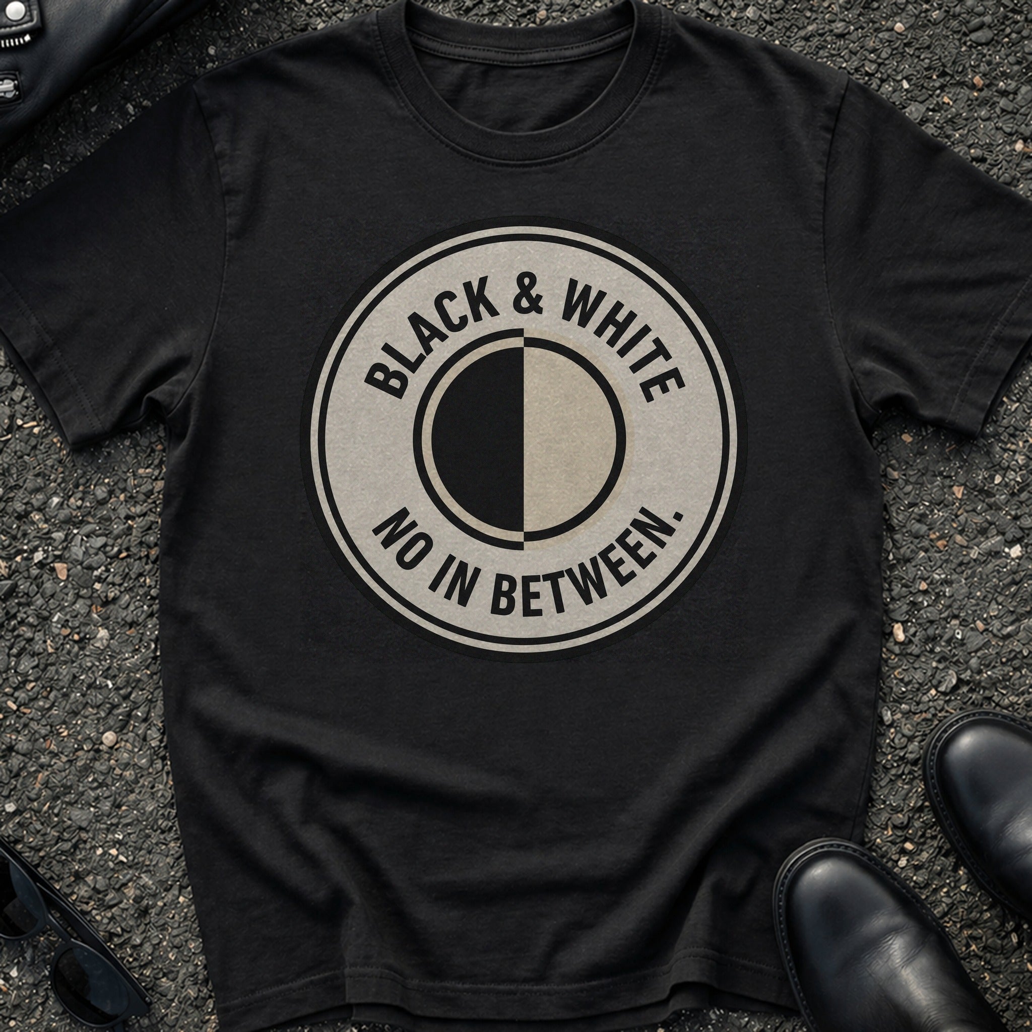 Black And White T-Shirt