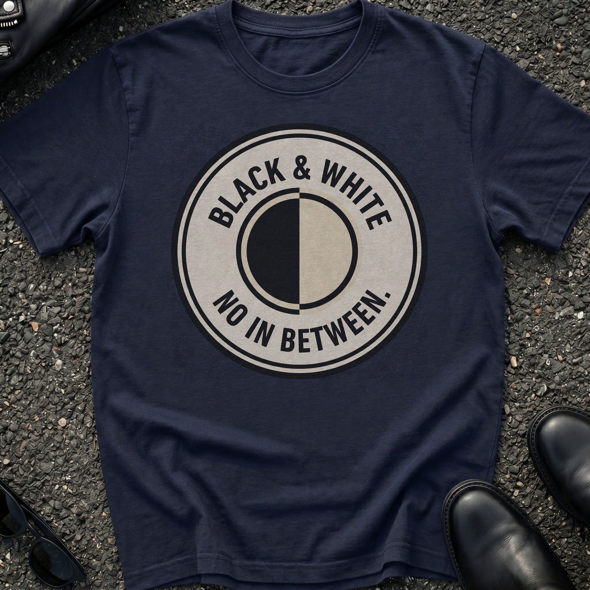 Black And White T-Shirt