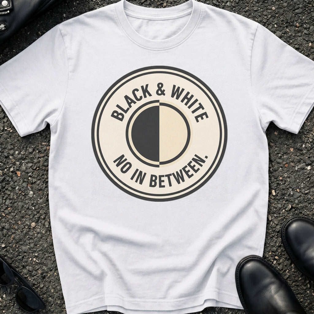 Black And White T-Shirt