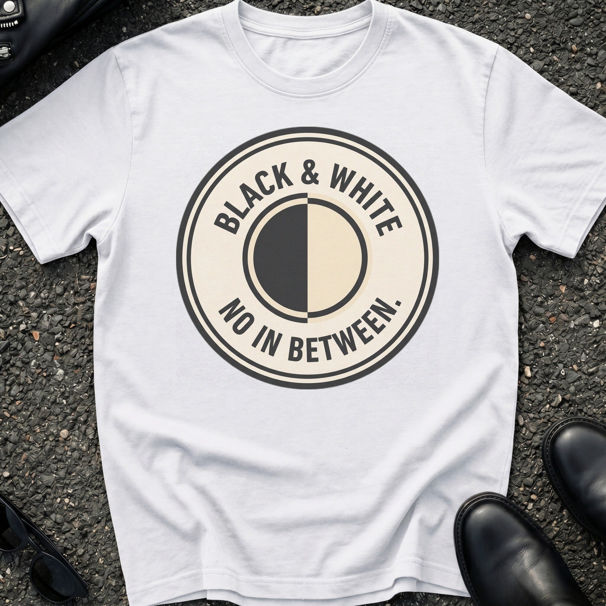 Black And White T-Shirt