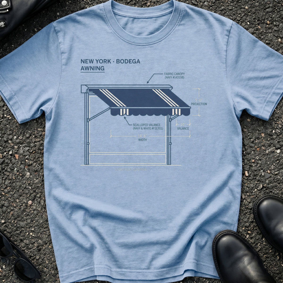 Blueprint Bodega Awning T-Shirt