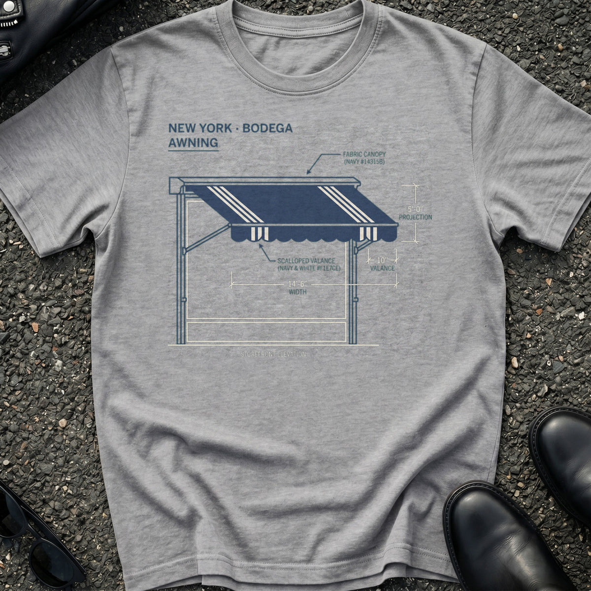 Blueprint Bodega Awning T-Shirt