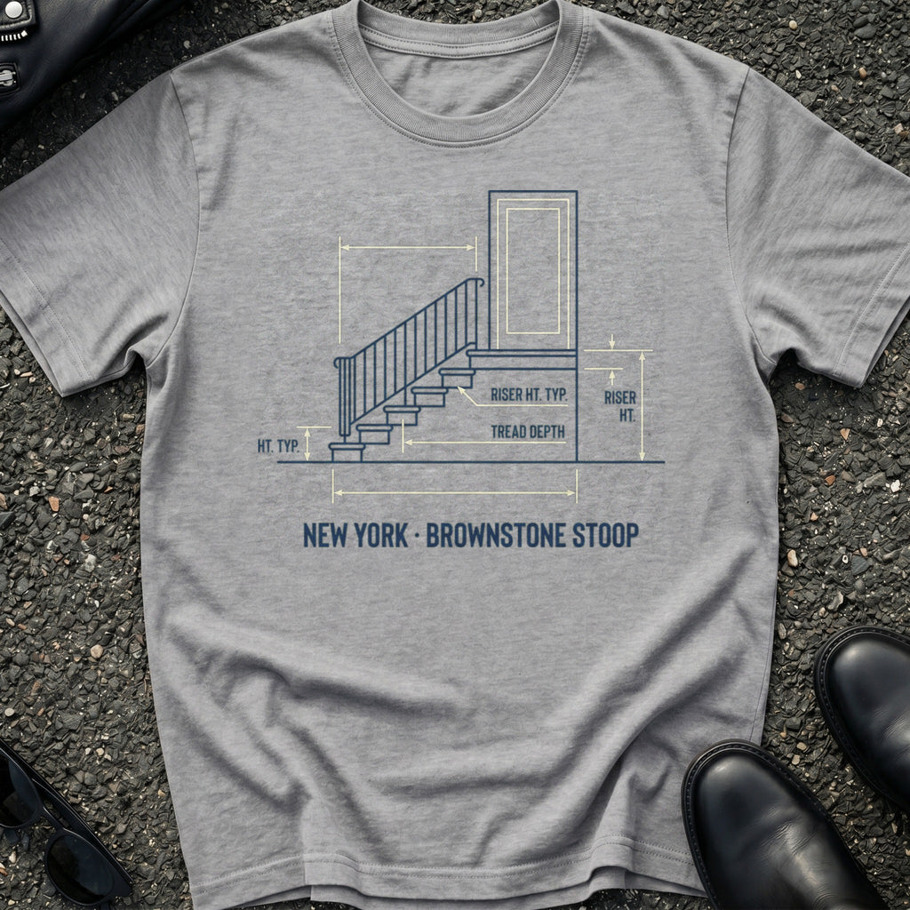 Blueprint Brownstone Stoop T-Shirt
