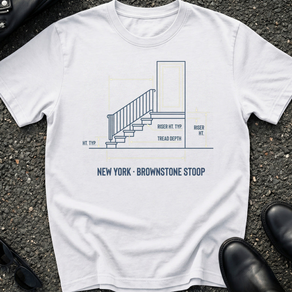 Blueprint Brownstone Stoop T-Shirt