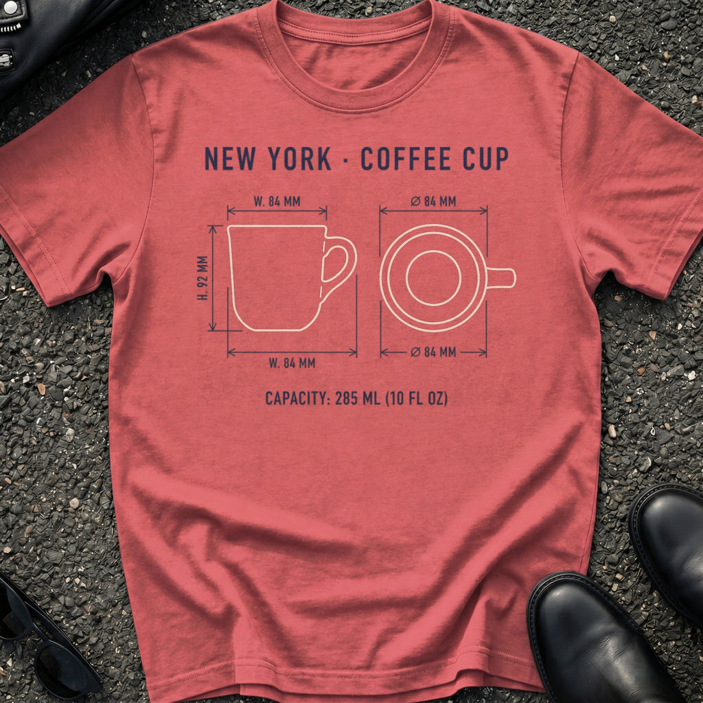 Blueprint Coffee Cup T-Shirt