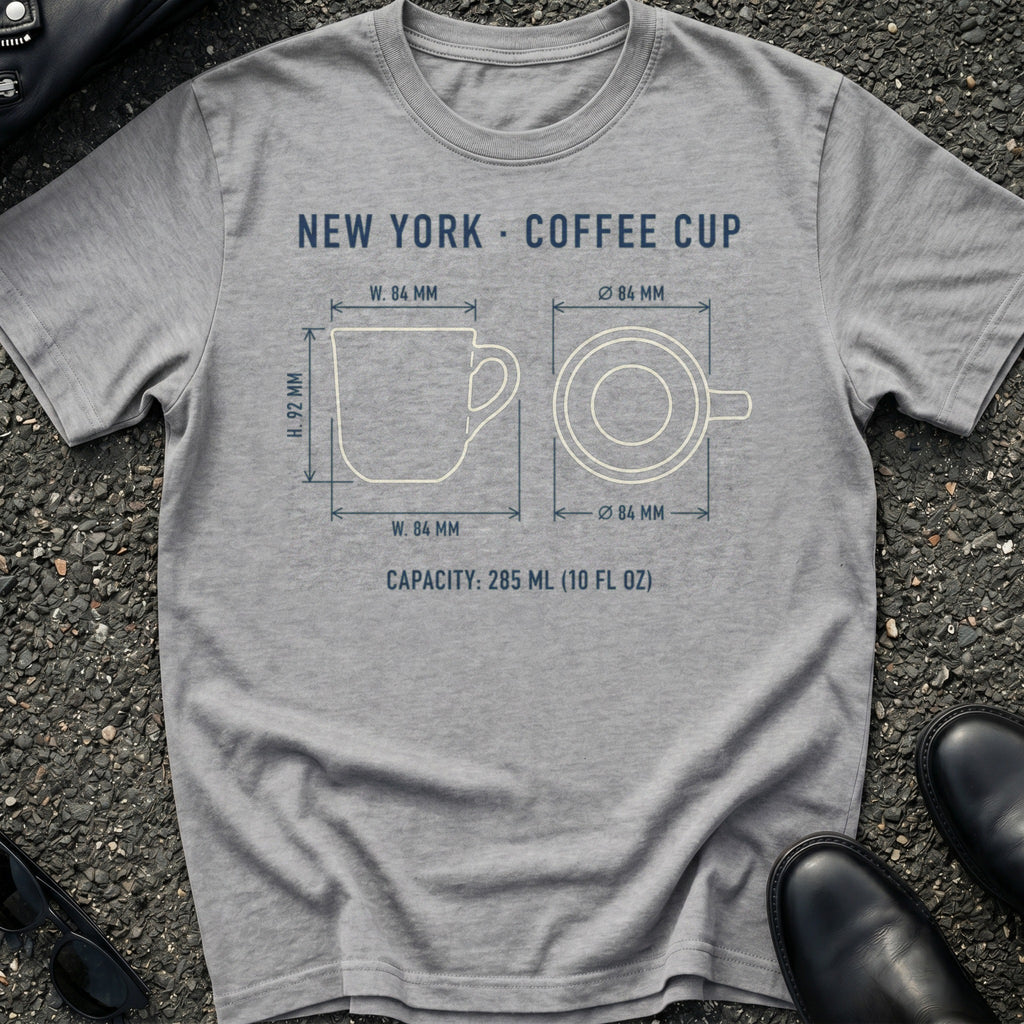 Blueprint Coffee Cup T-Shirt