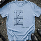 Blueprint Fire Escape T-Shirt