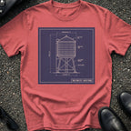 Blueprint Water Tower T-Shirt