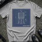 Blueprint Water Tower T-Shirt