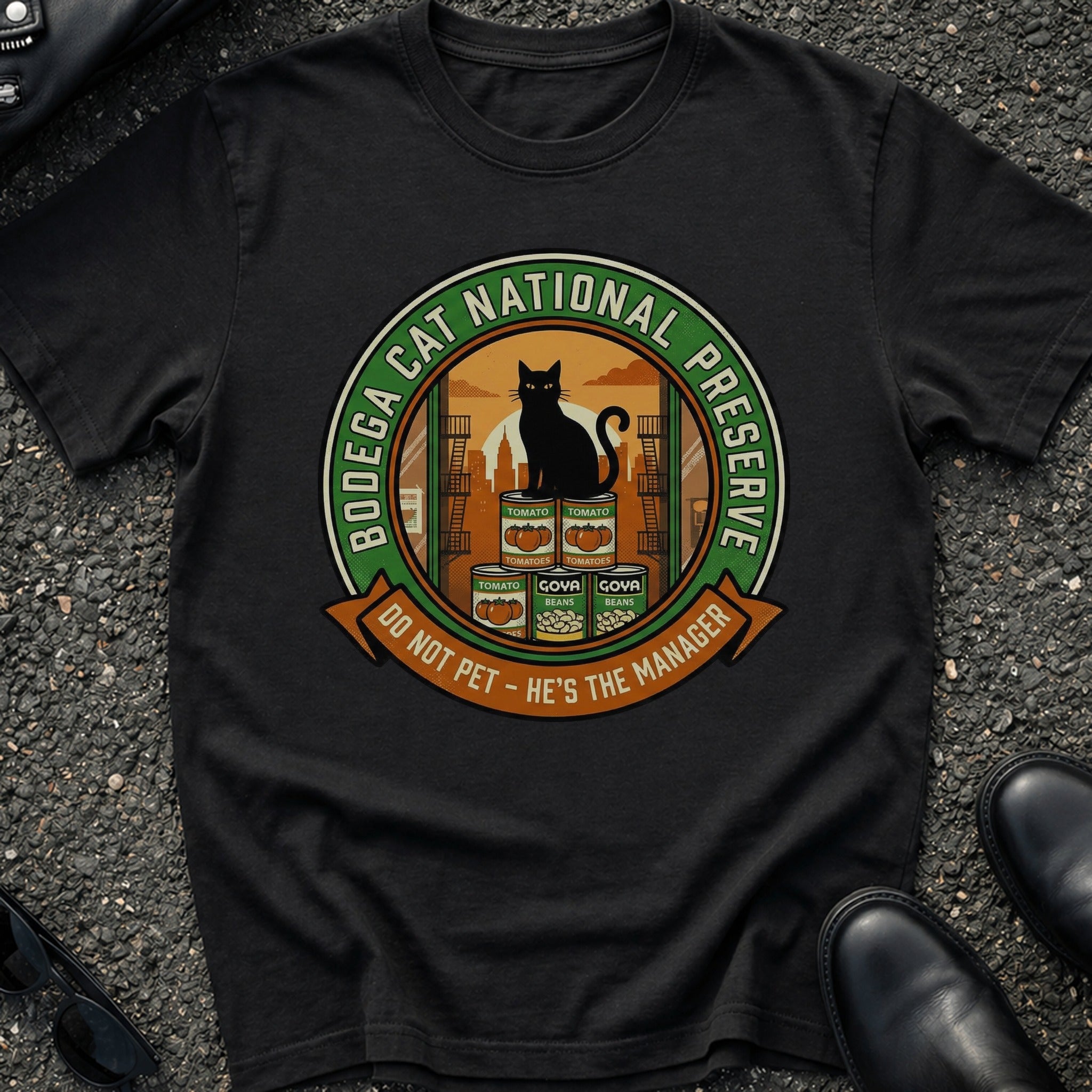 Bodega Cat National Preserve T-Shirt