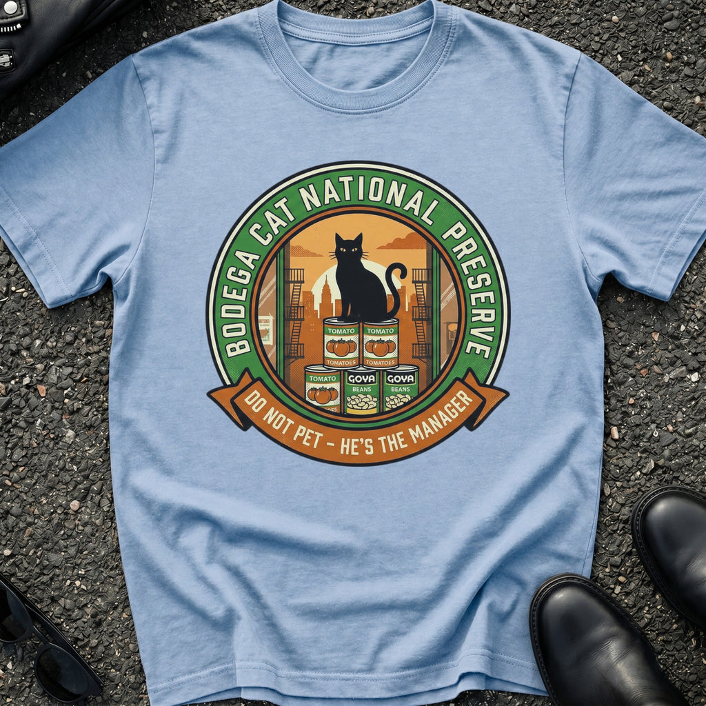 Bodega Cat National Preserve T-Shirt