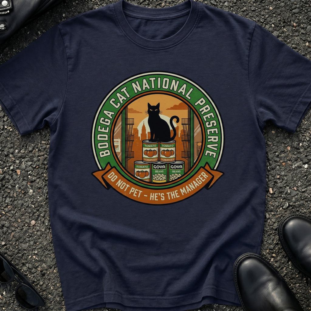 Bodega Cat National Preserve T-Shirt