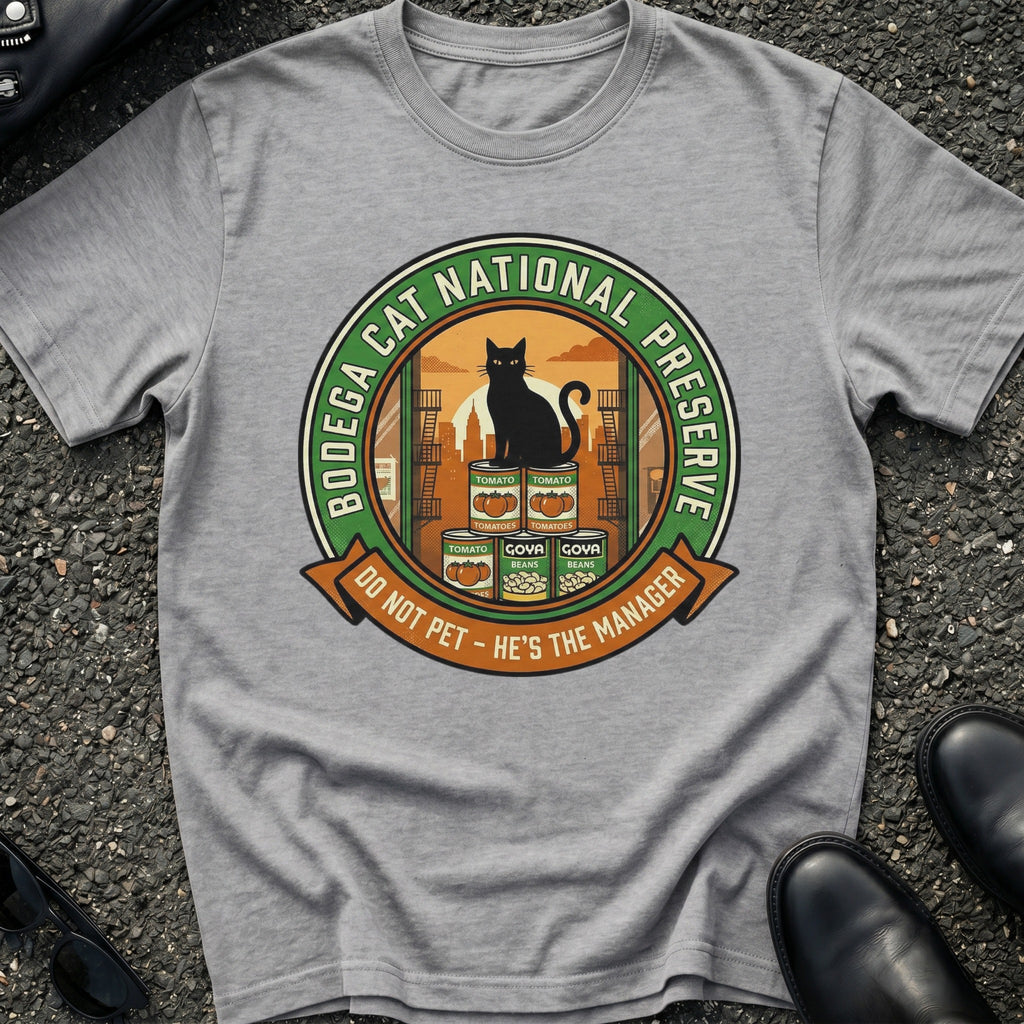 Bodega Cat National Preserve T-Shirt