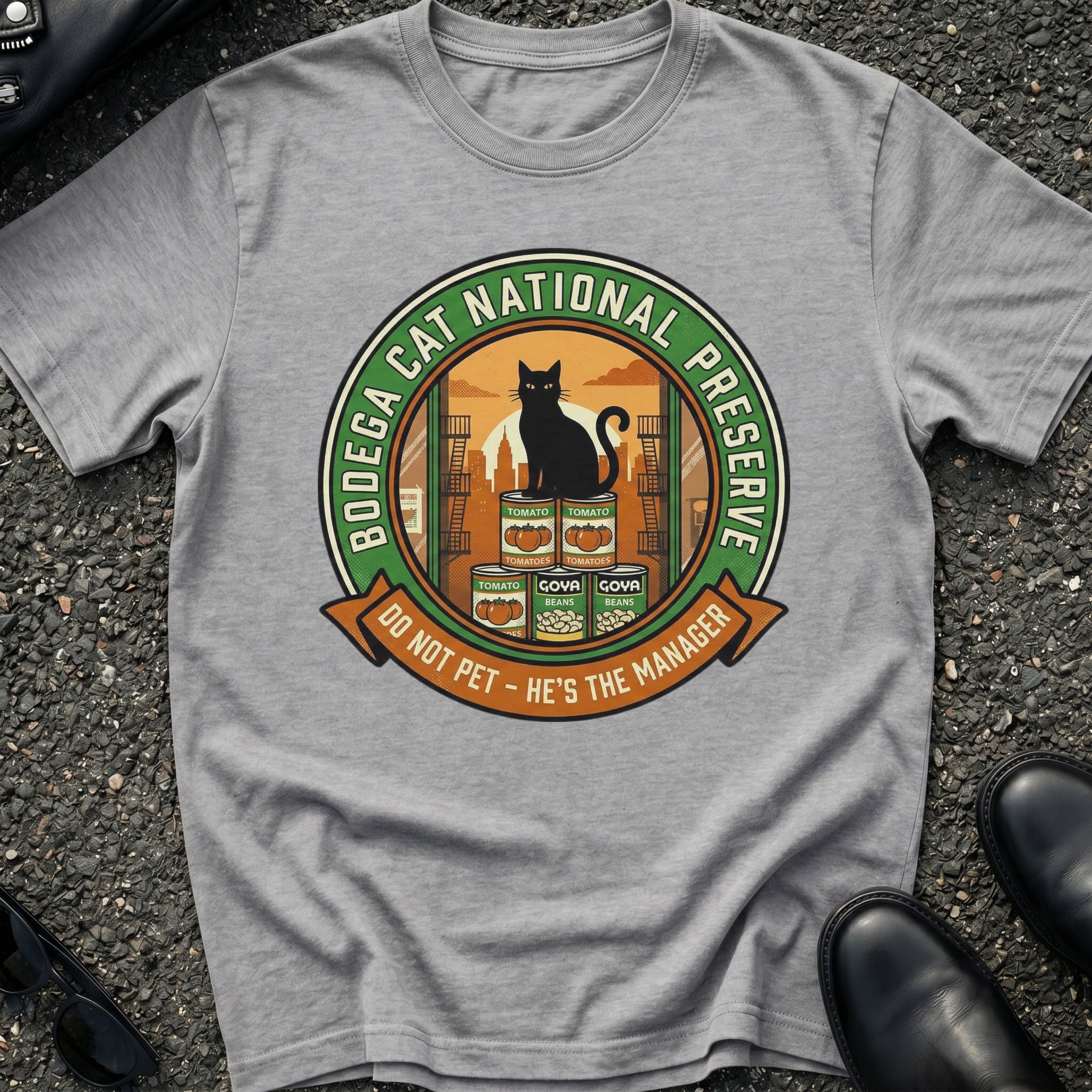Bodega Cat National Preserve T-Shirt