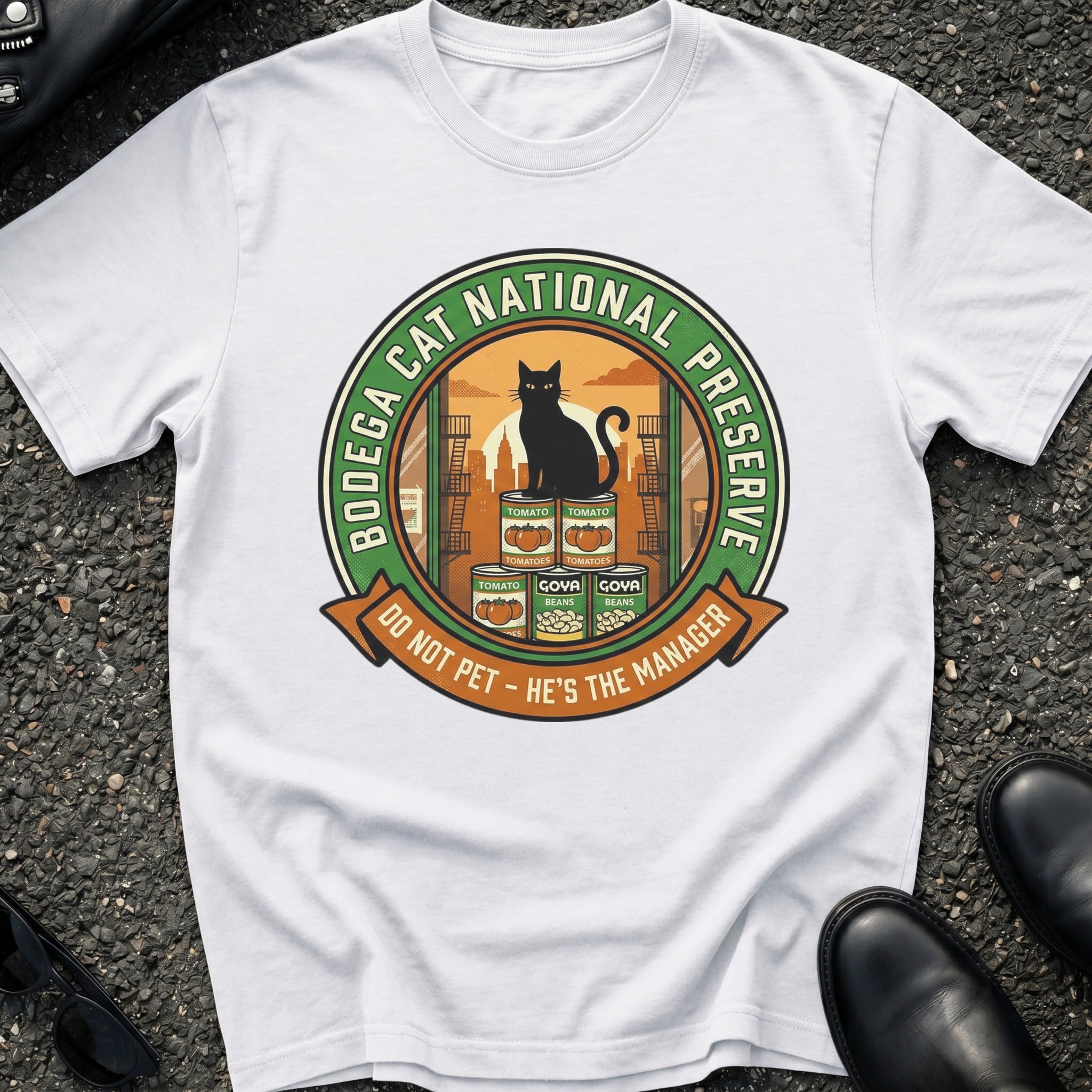 Bodega Cat National Preserve T-Shirt