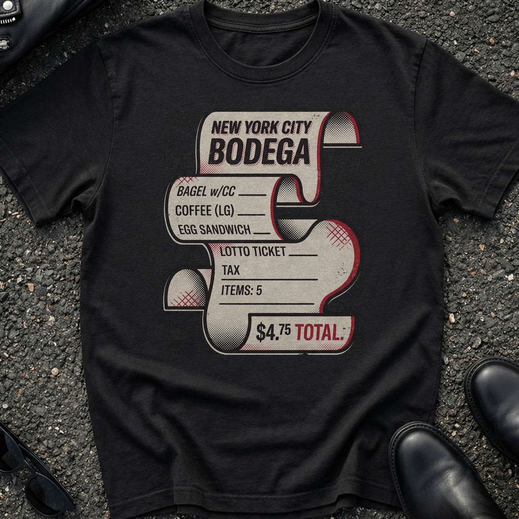 Bodega Receipt T-Shirt