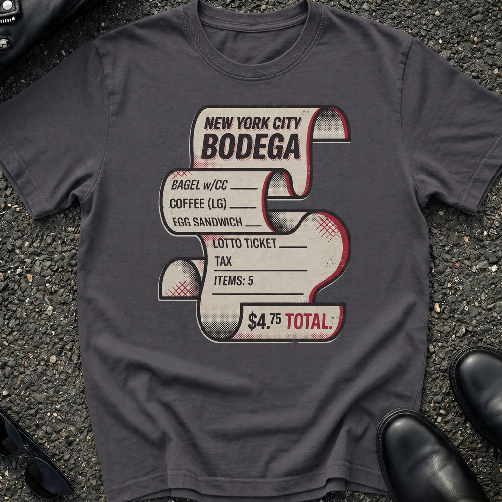 Bodega Receipt T-Shirt