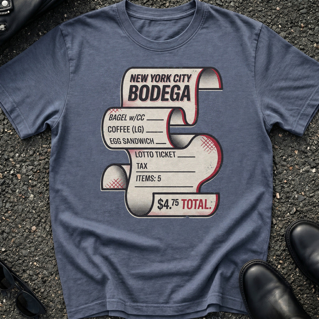 Bodega Receipt T-Shirt