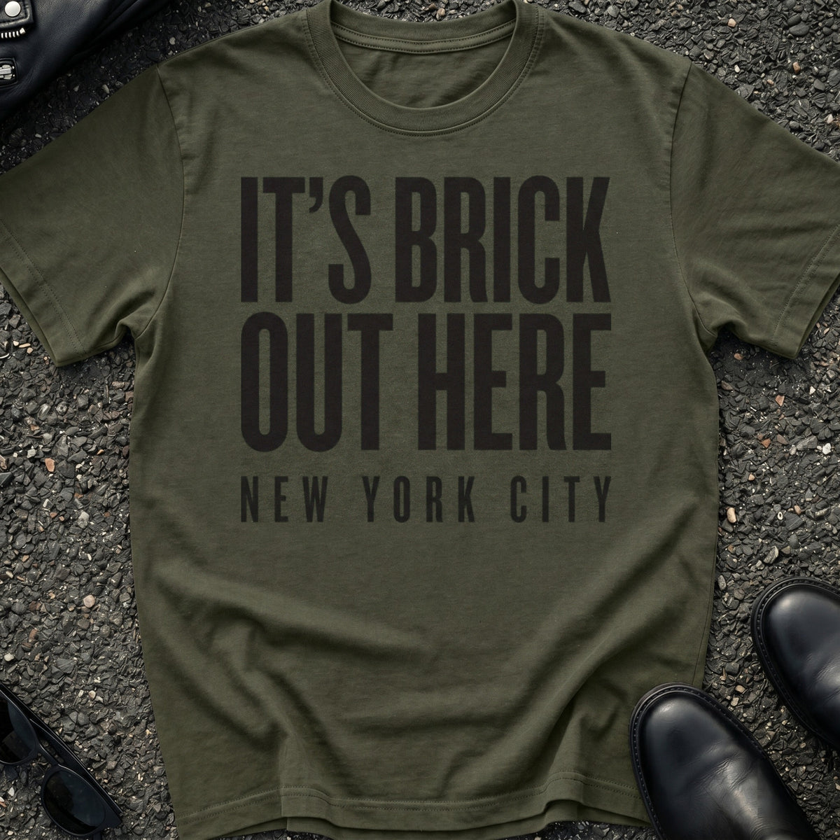 Brick Out Type T-Shirt