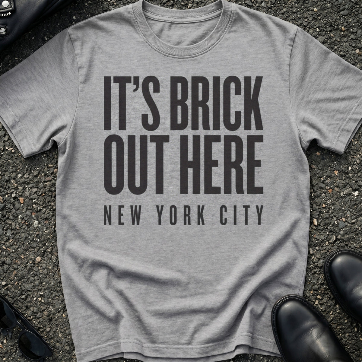 Brick Out Type T-Shirt